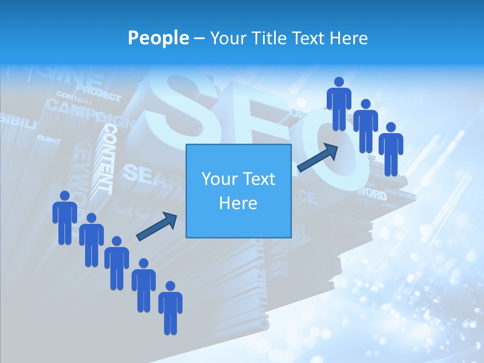 Seo Technology Engine PowerPoint Template