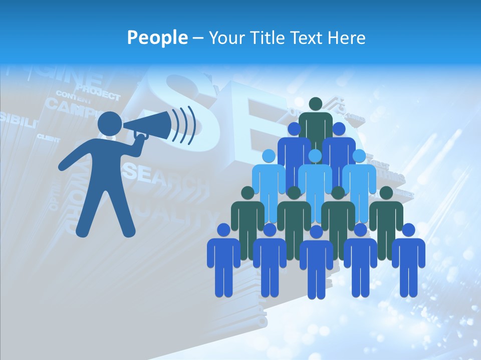 Seo Technology Engine PowerPoint Template