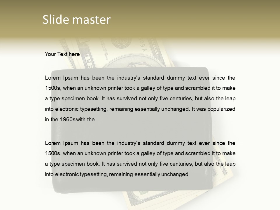 Exchange Currency Inflation PowerPoint Template