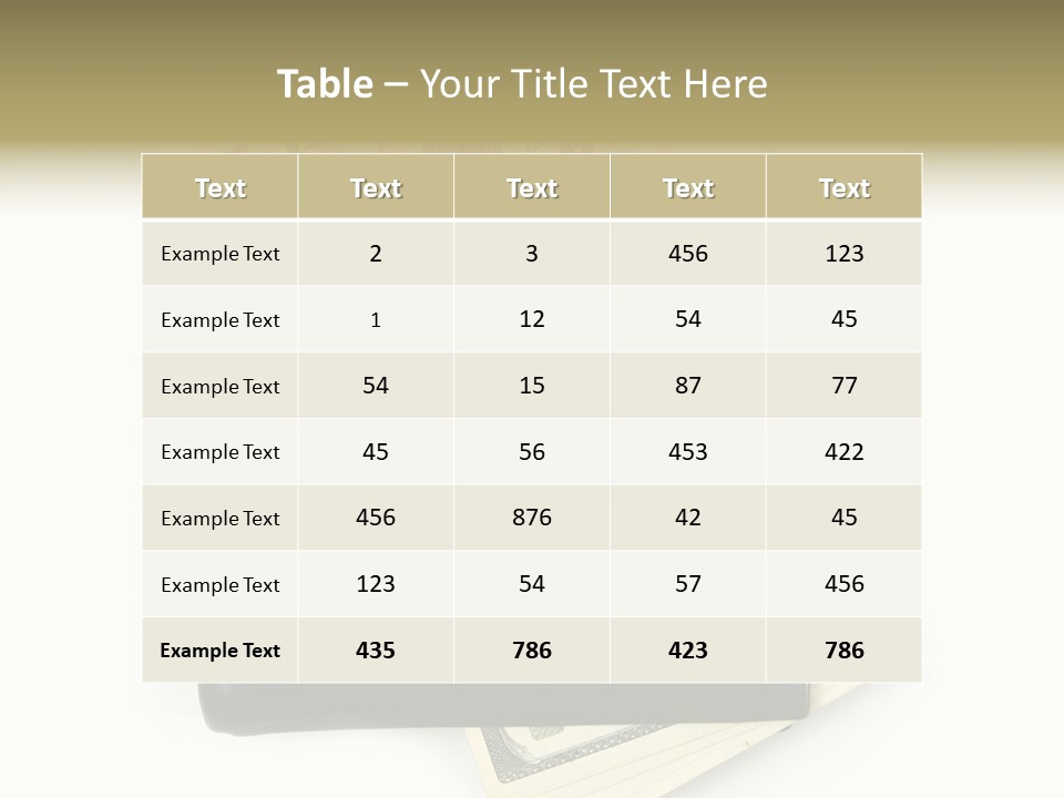 Exchange Currency Inflation PowerPoint Template