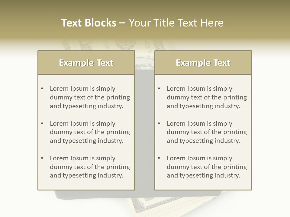 Exchange Currency Inflation PowerPoint Template