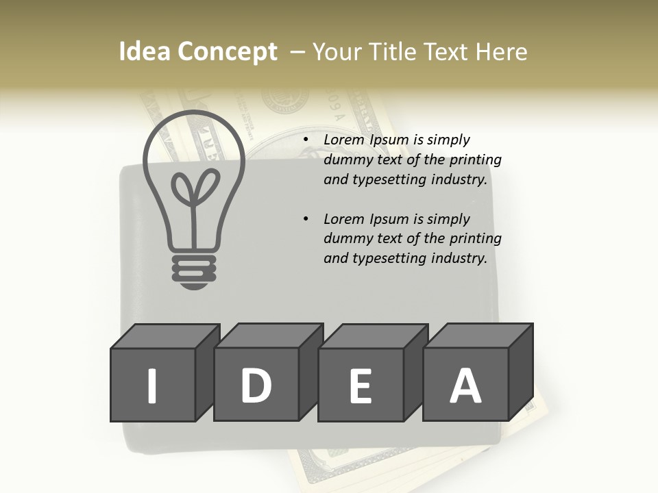 Exchange Currency Inflation PowerPoint Template