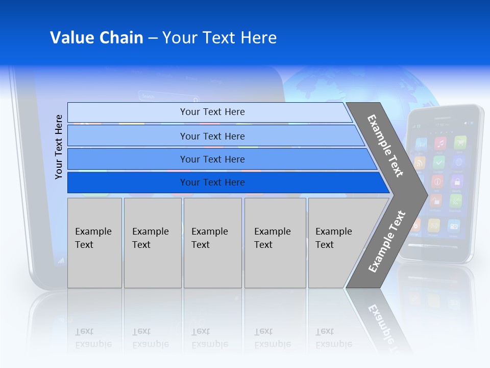 Touchscreen Screen Social PowerPoint Template