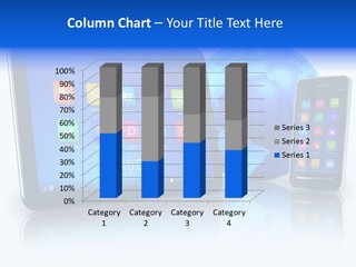 Touchscreen Screen Social PowerPoint Template