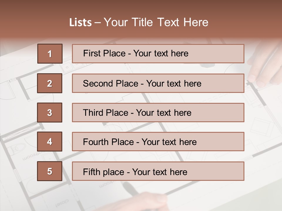 Interior Structure Person PowerPoint Template