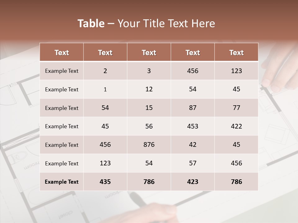 Interior Structure Person PowerPoint Template