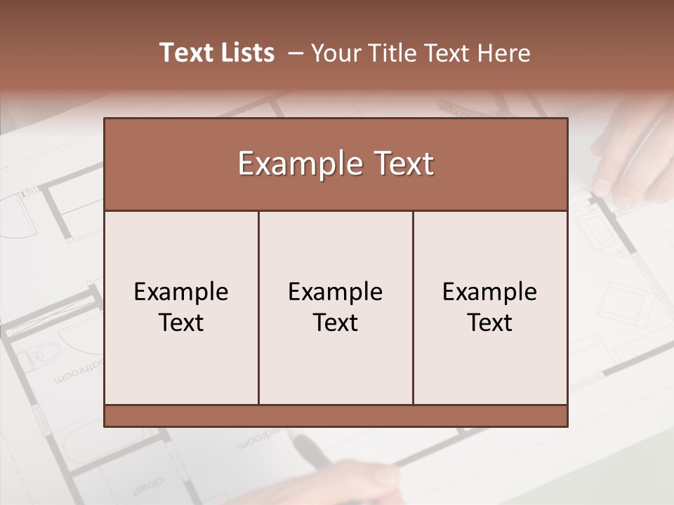 Interior Structure Person PowerPoint Template