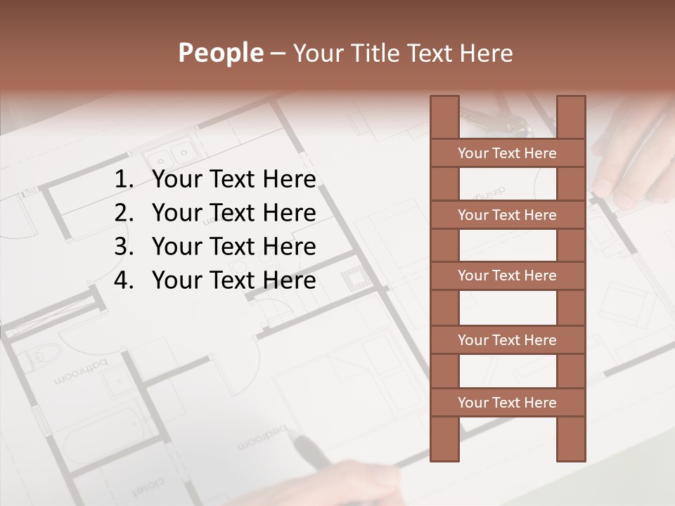Interior Structure Person PowerPoint Template