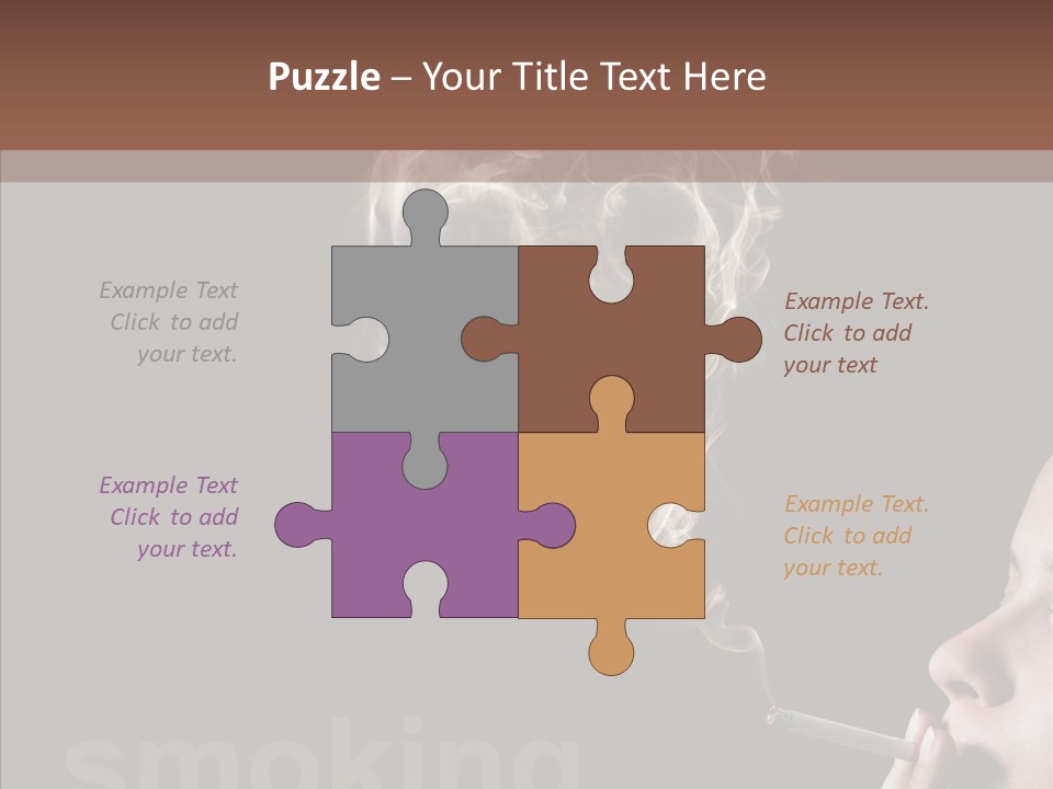 Nightmare View Concept PowerPoint Template