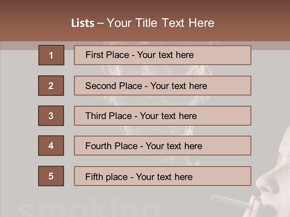 Nightmare View Concept PowerPoint Template