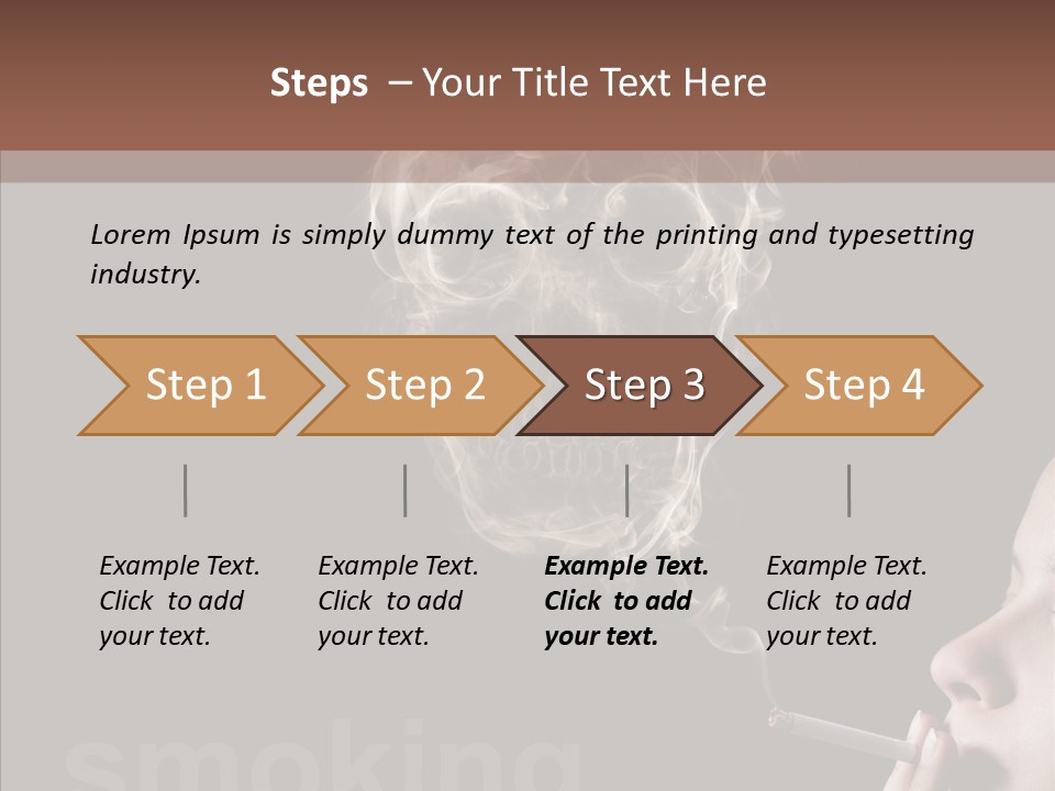 Nightmare View Concept PowerPoint Template