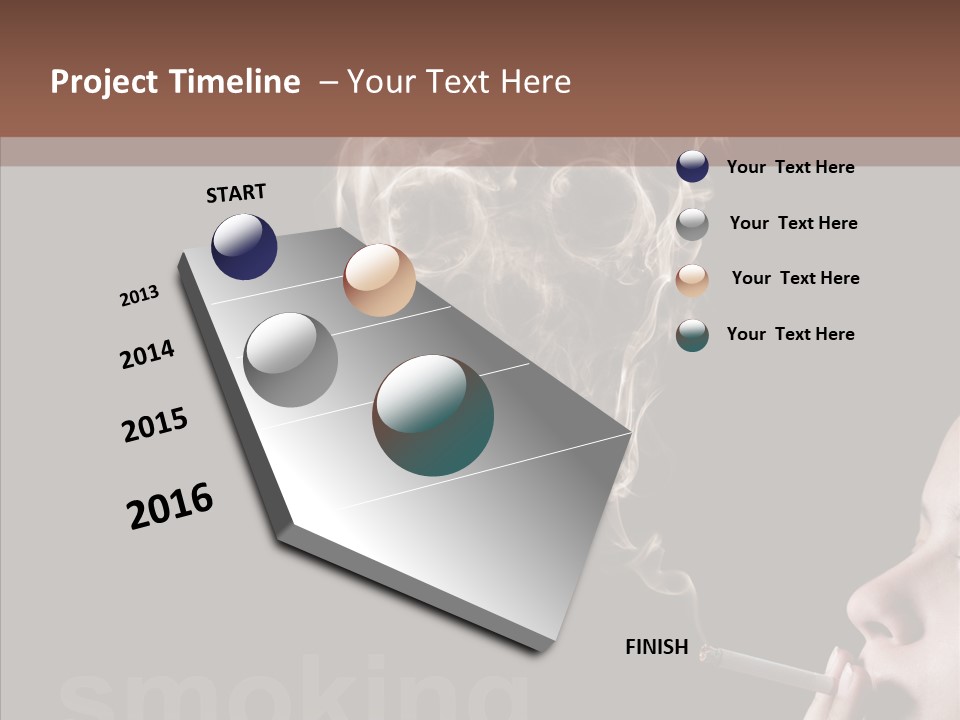 Nightmare View Concept PowerPoint Template