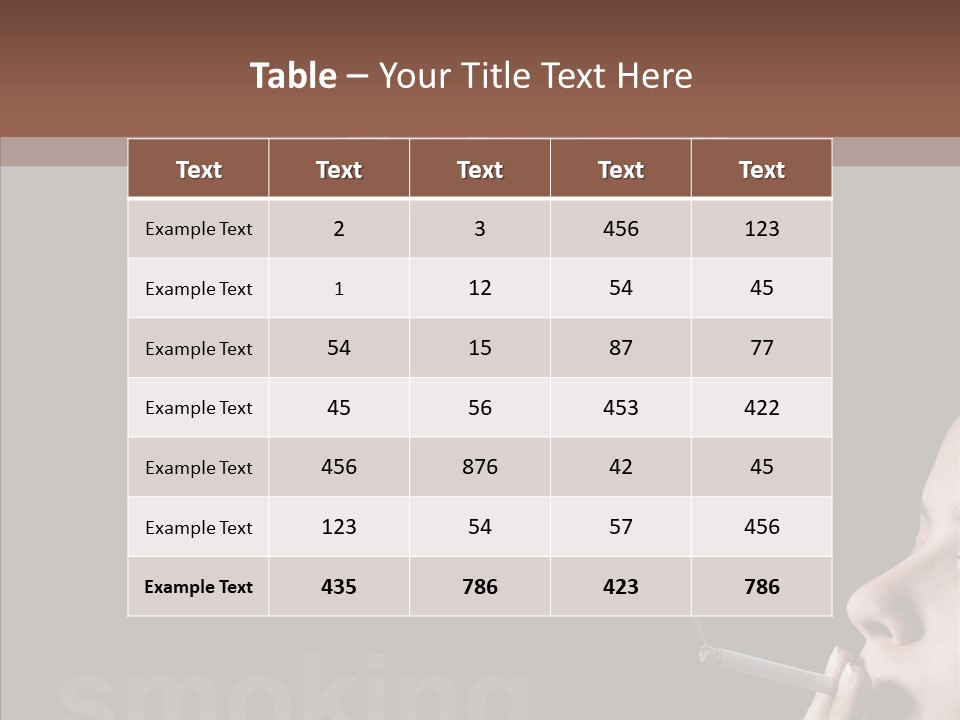 Nightmare View Concept PowerPoint Template