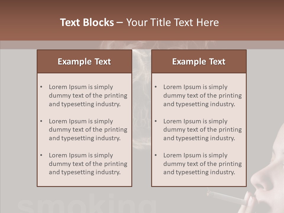 Nightmare View Concept PowerPoint Template