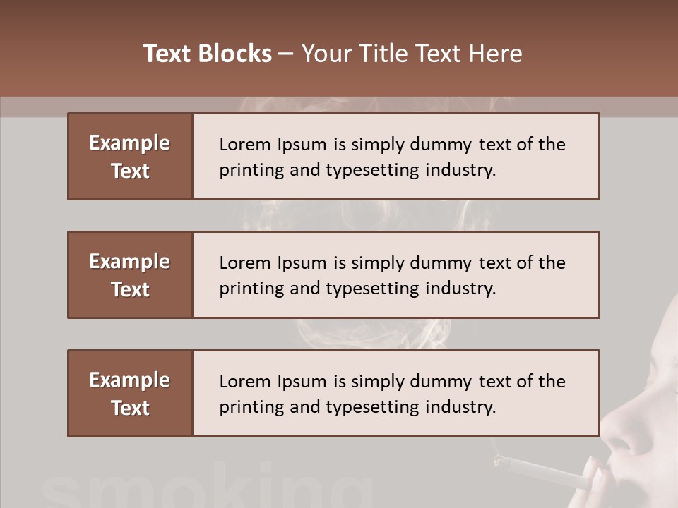 Nightmare View Concept PowerPoint Template
