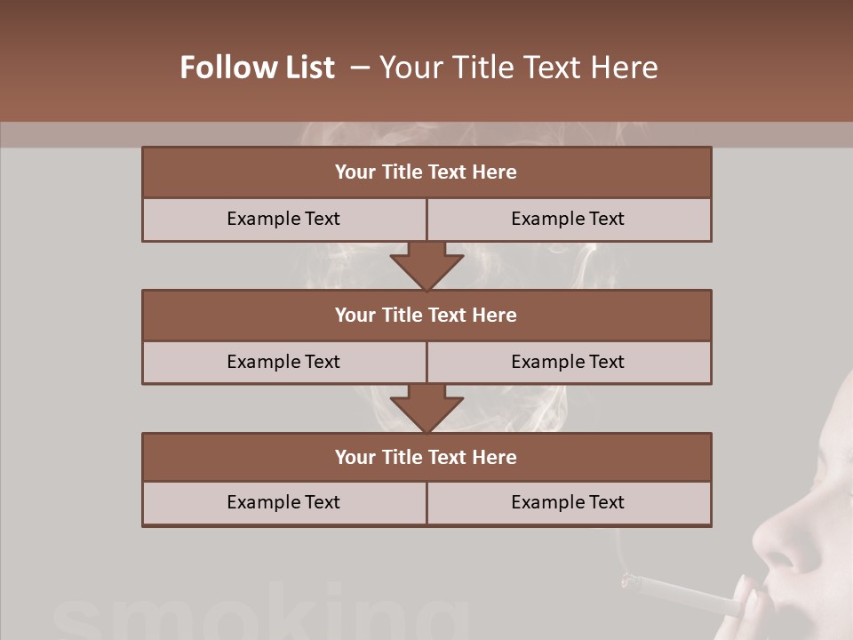 Nightmare View Concept PowerPoint Template