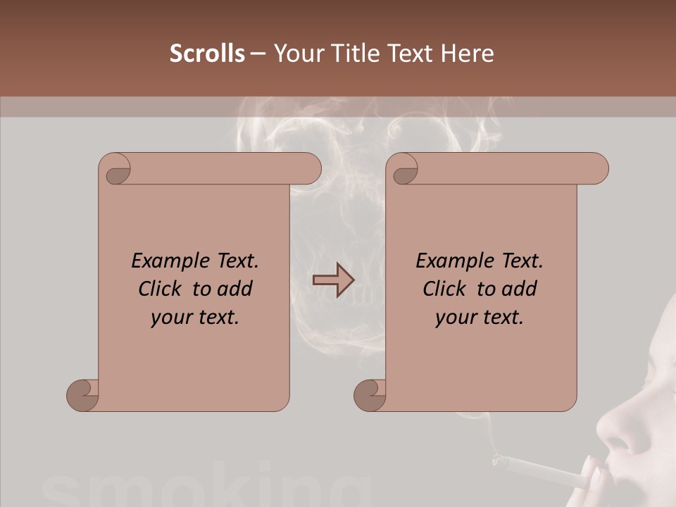 Nightmare View Concept PowerPoint Template