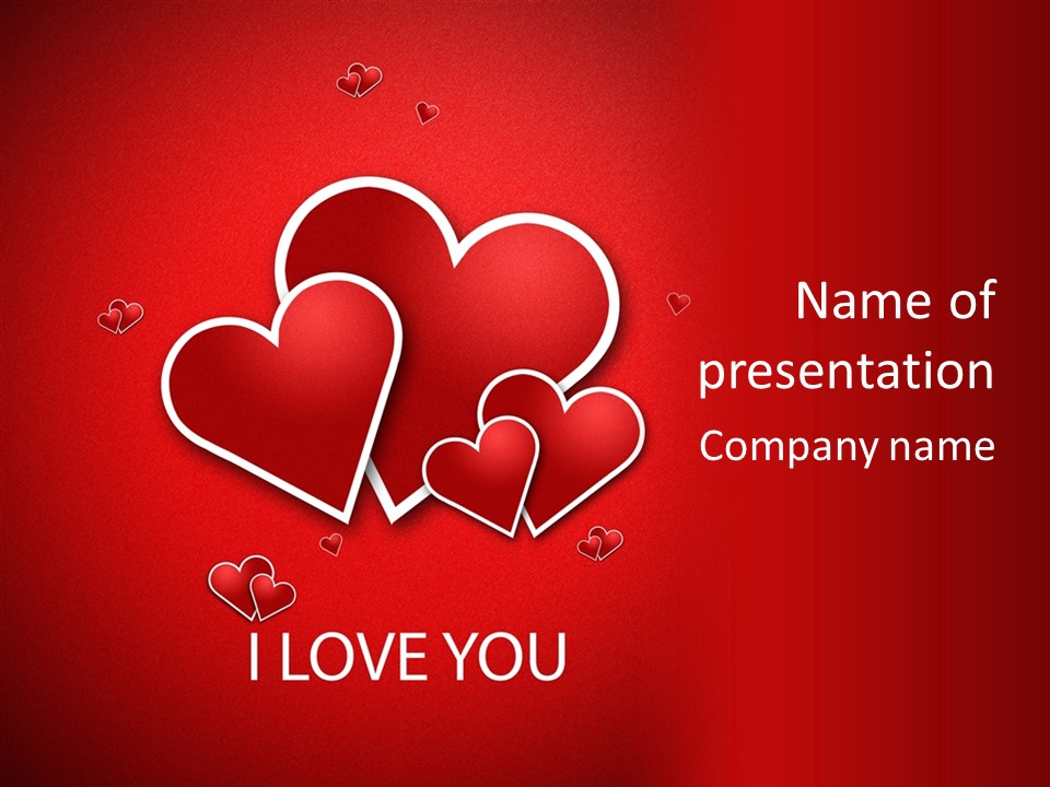 Design Present Greeting PowerPoint Template