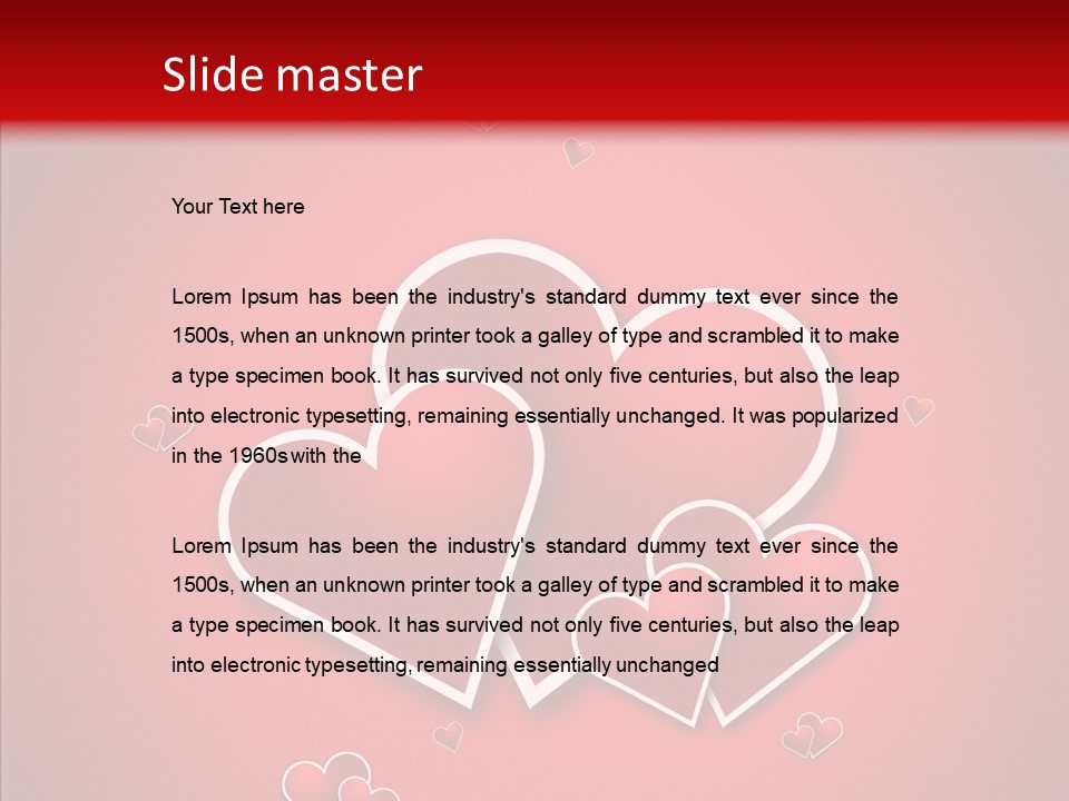 Design Present Greeting PowerPoint Template