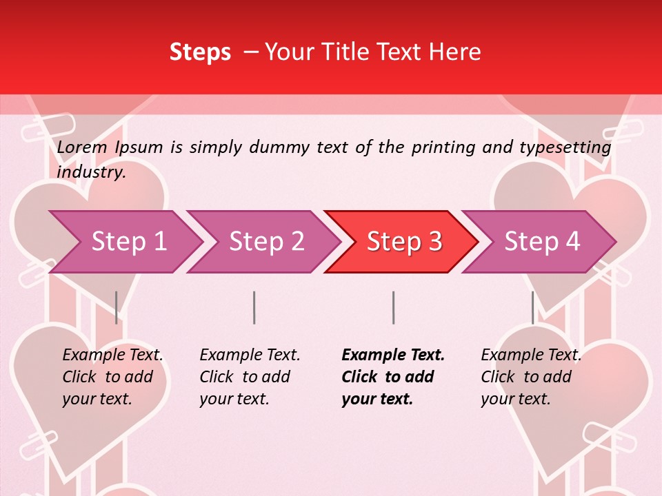 Present Kiss Word PowerPoint Template