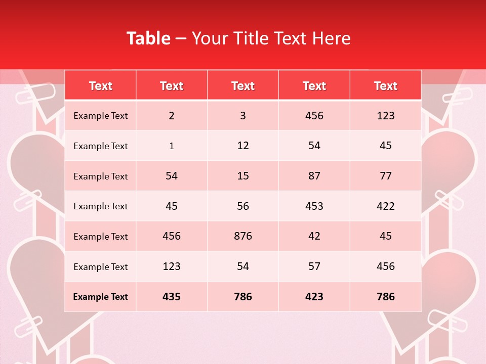 Present Kiss Word PowerPoint Template