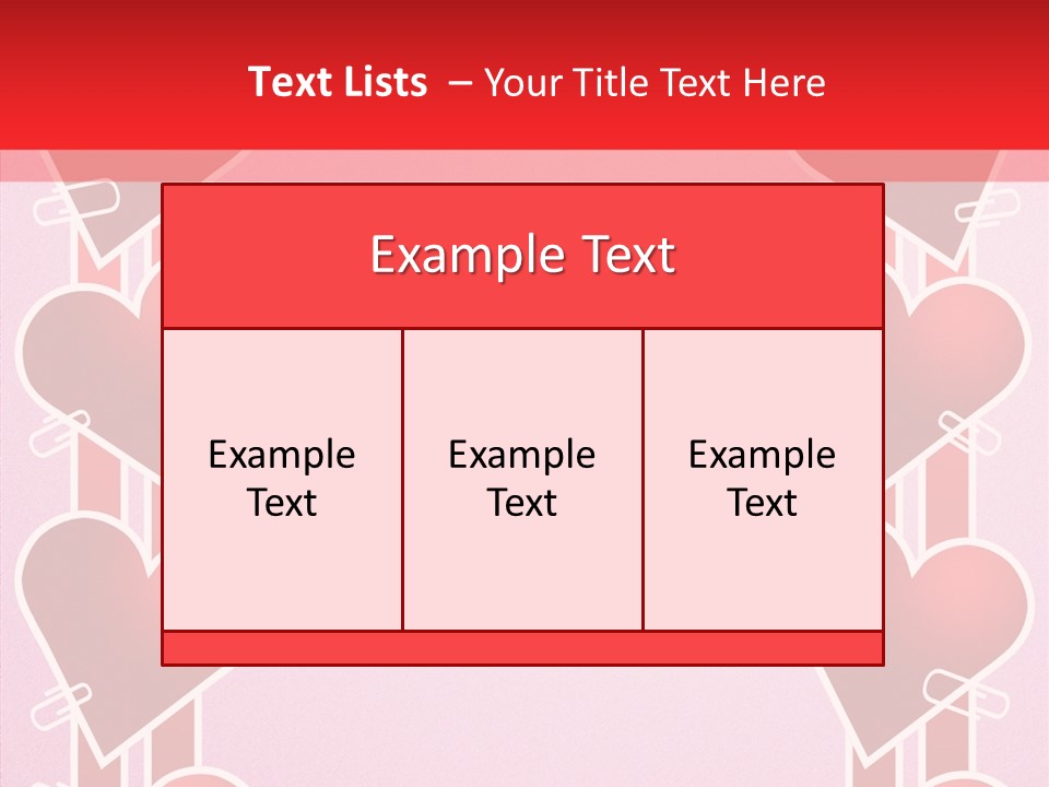 Present Kiss Word PowerPoint Template