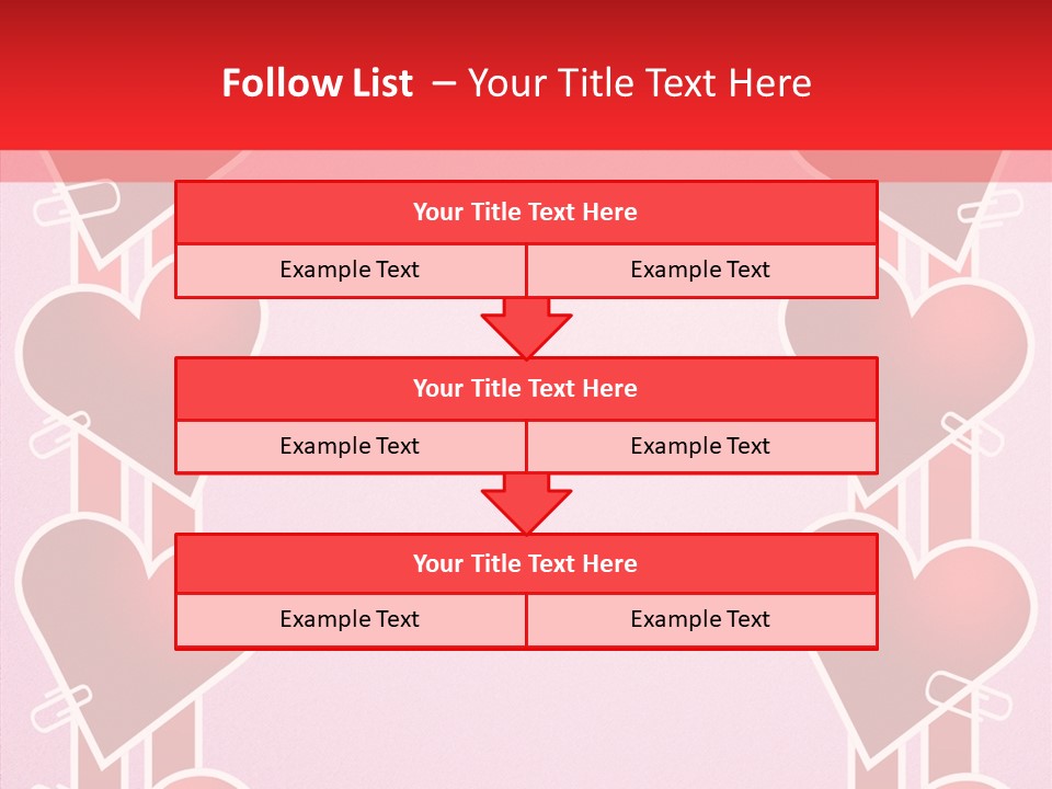 Present Kiss Word PowerPoint Template