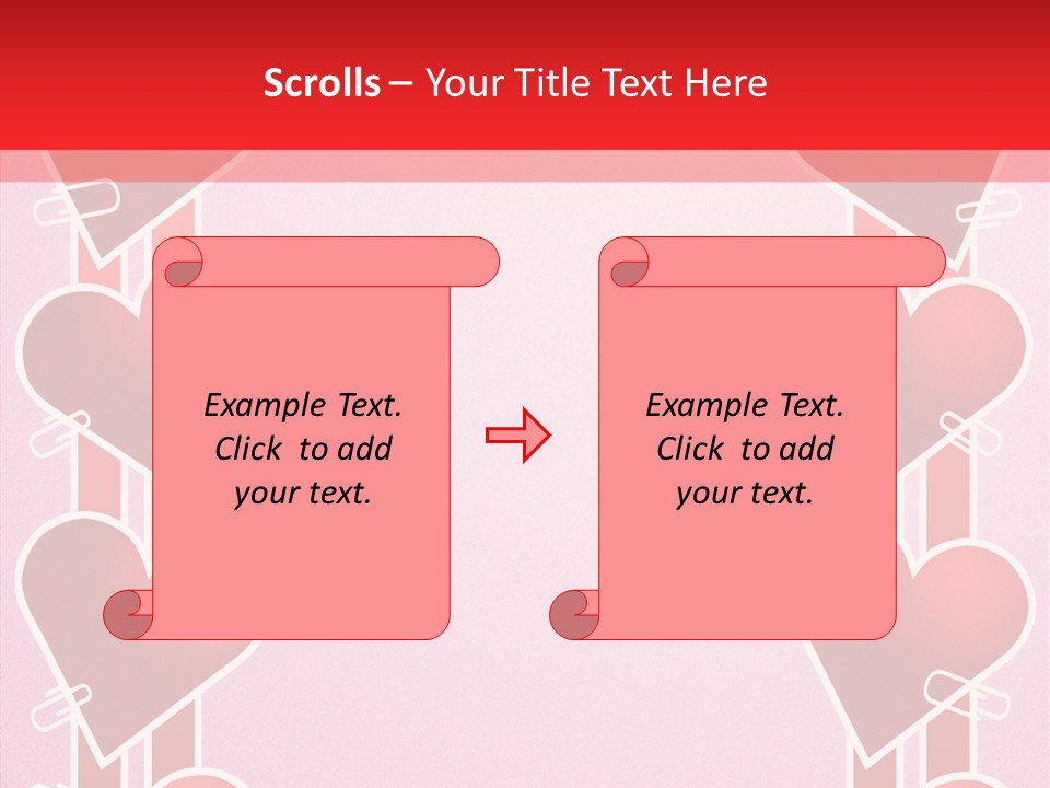 Present Kiss Word PowerPoint Template