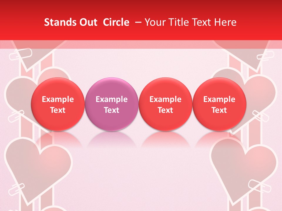 Present Kiss Word PowerPoint Template