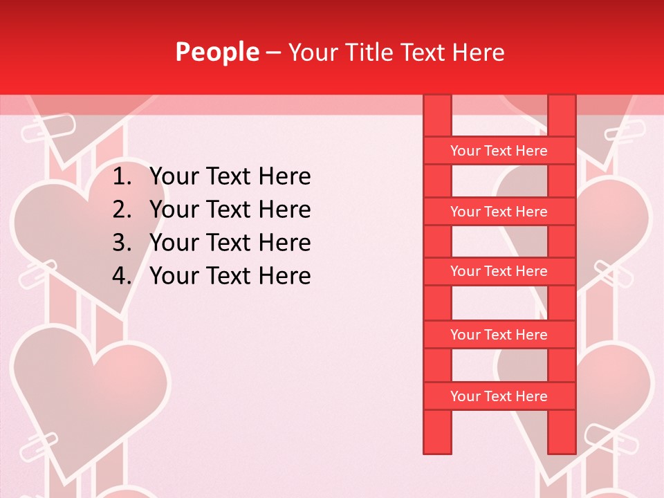 Present Kiss Word PowerPoint Template