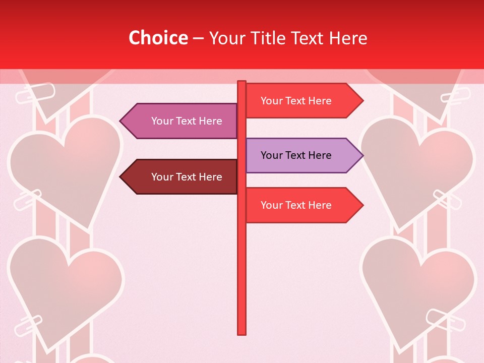 Present Kiss Word PowerPoint Template