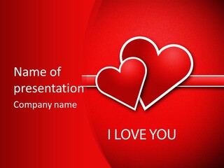 Passion Lover Art PowerPoint Template