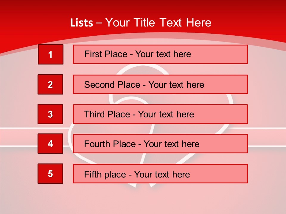 Passion Lover Art PowerPoint Template