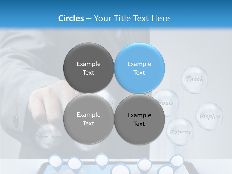 Innovation Symbol Network PowerPoint Template