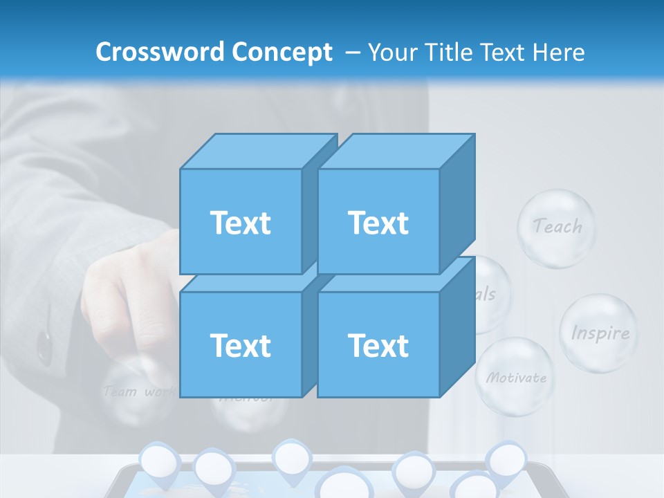 Innovation Symbol Network PowerPoint Template