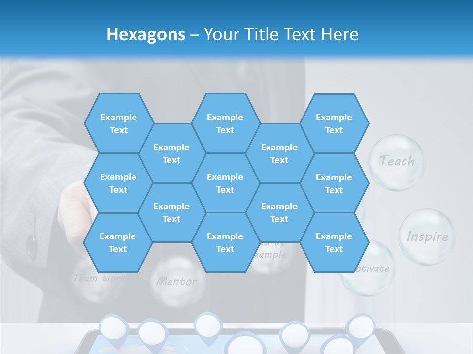 Innovation Symbol Network PowerPoint Template