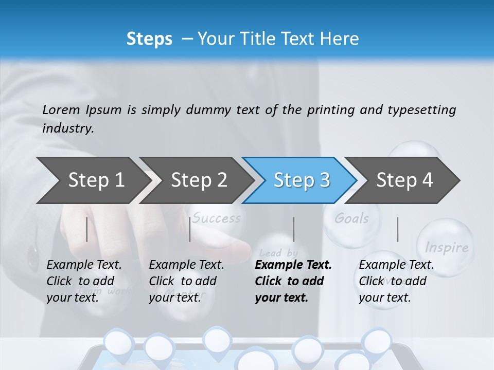 Innovation Symbol Network PowerPoint Template