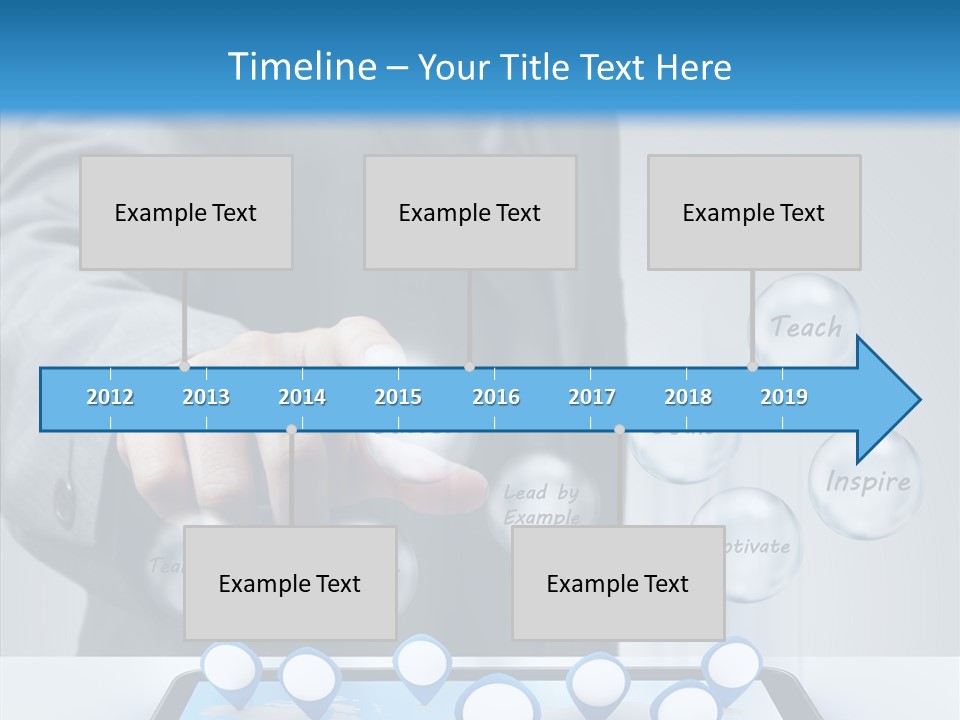 Innovation Symbol Network PowerPoint Template