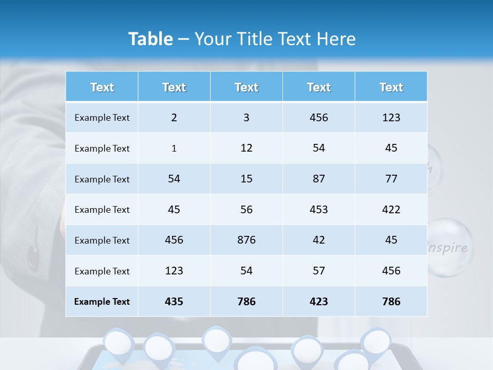 Innovation Symbol Network PowerPoint Template