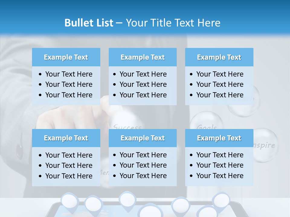 Innovation Symbol Network PowerPoint Template