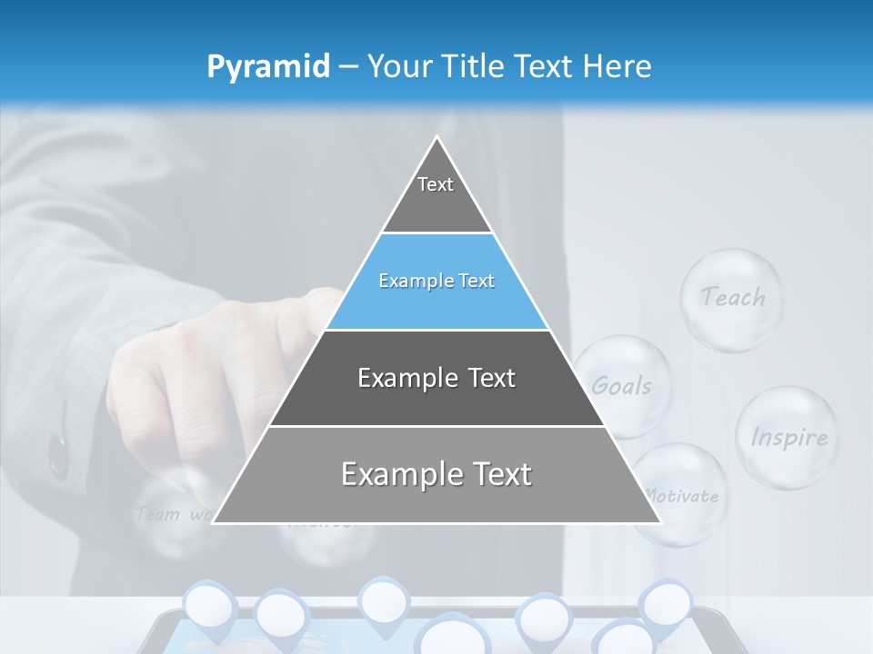 Innovation Symbol Network PowerPoint Template