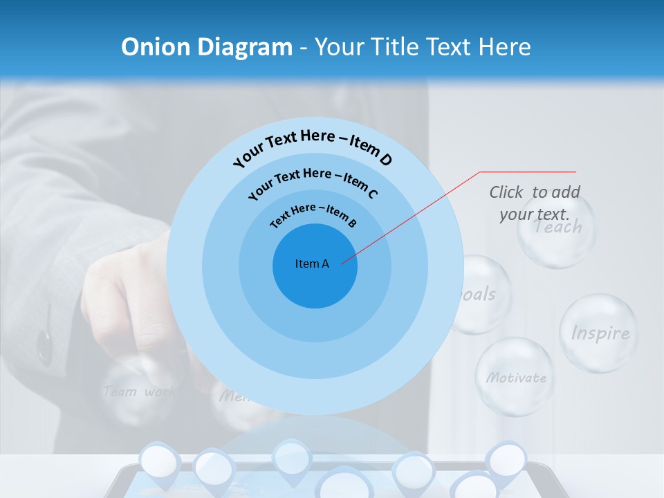 Innovation Symbol Network PowerPoint Template