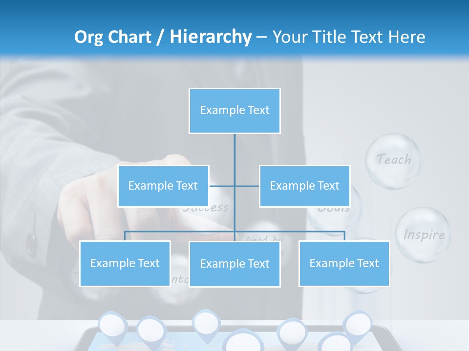Innovation Symbol Network PowerPoint Template