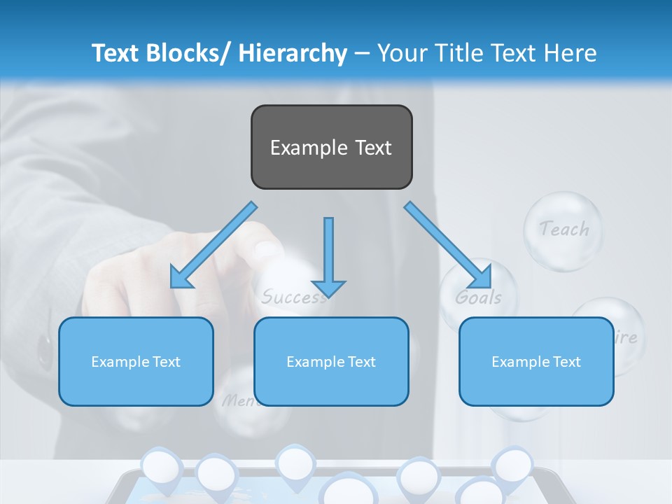 Innovation Symbol Network PowerPoint Template