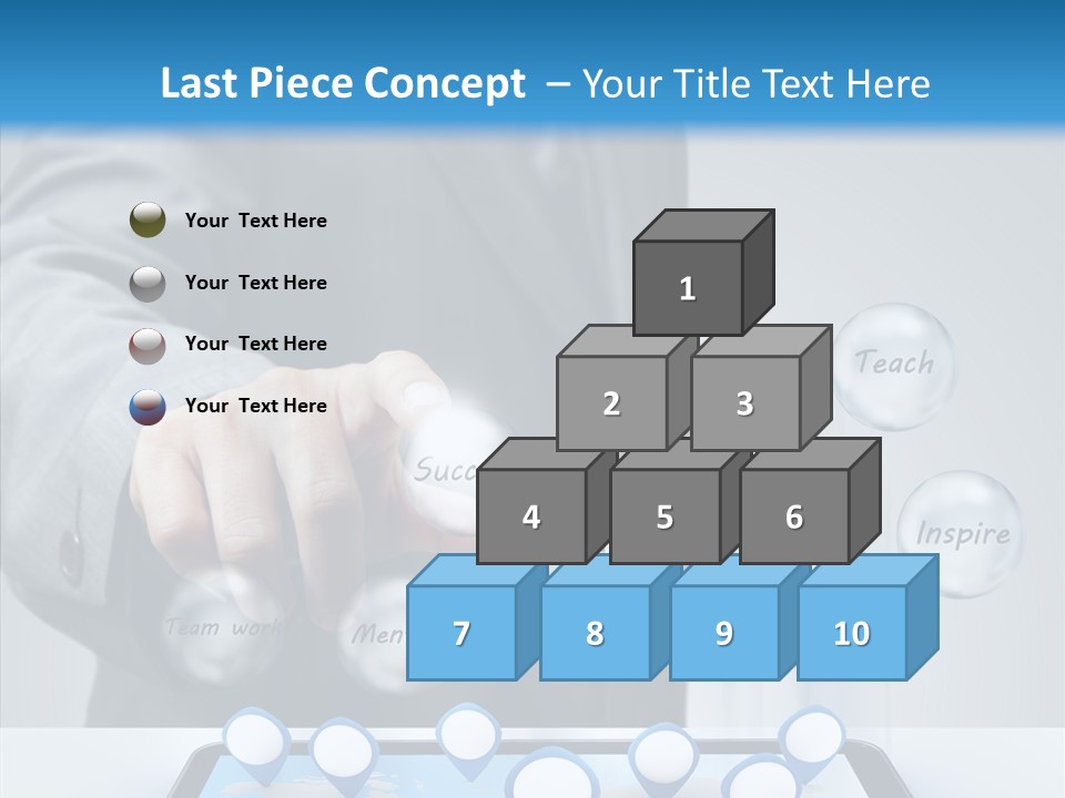 Innovation Symbol Network PowerPoint Template