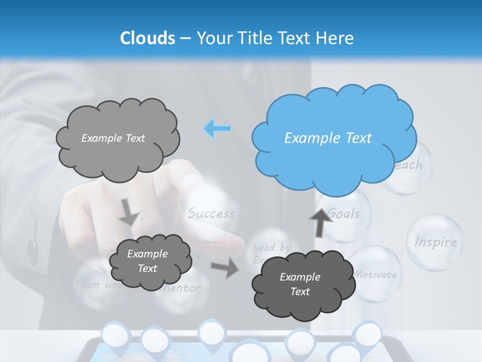 Innovation Symbol Network PowerPoint Template