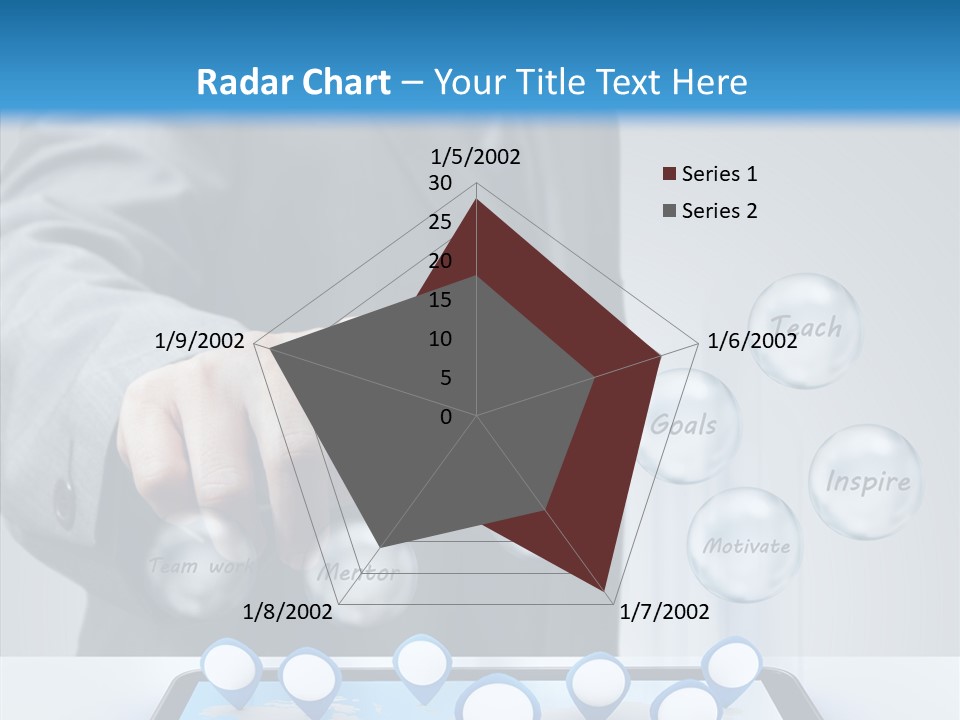Innovation Symbol Network PowerPoint Template