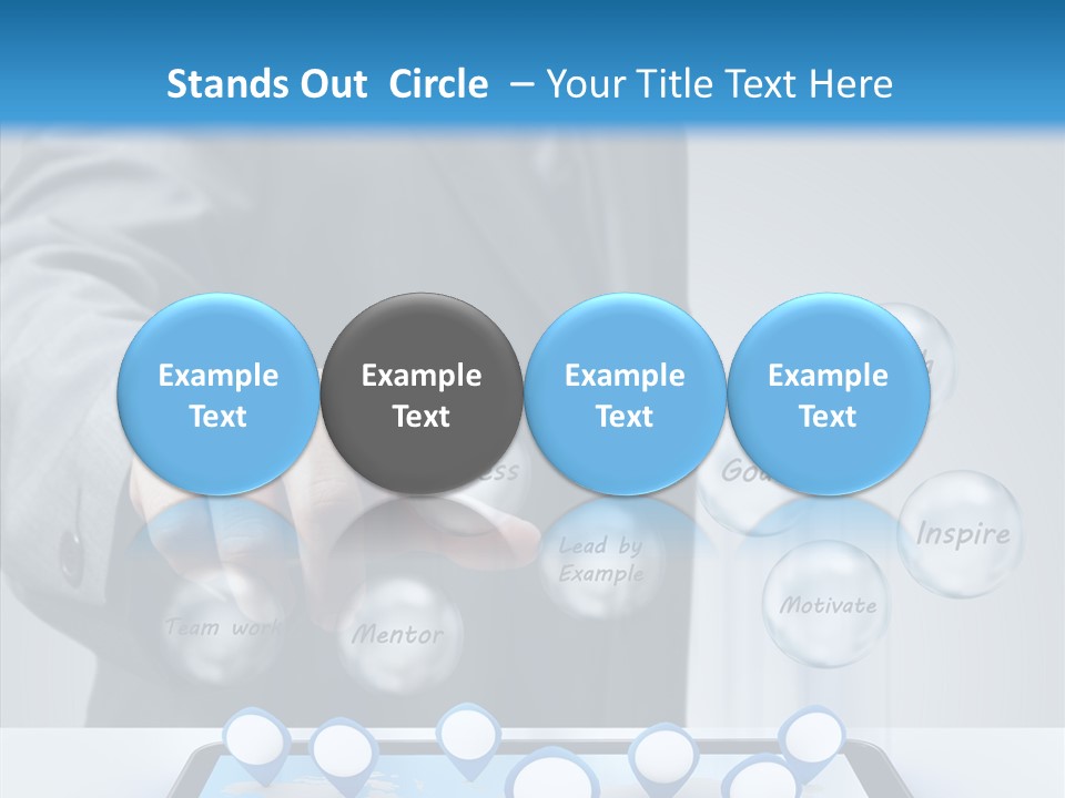 Innovation Symbol Network PowerPoint Template