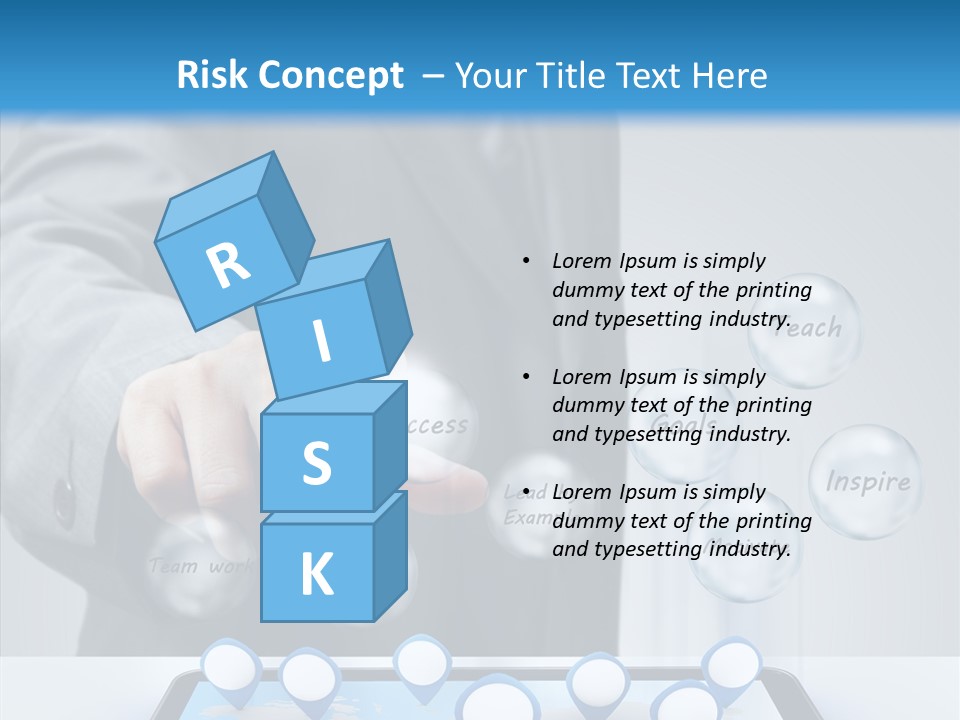 Innovation Symbol Network PowerPoint Template