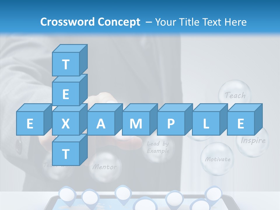 Innovation Symbol Network PowerPoint Template